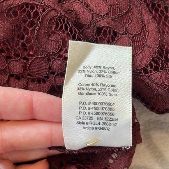 Aritzia Wilfred Lace Long Sleeve Blouse - Picture 8 of 8